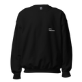 fiche produit stay tomorrow sweatshirt noir face logo