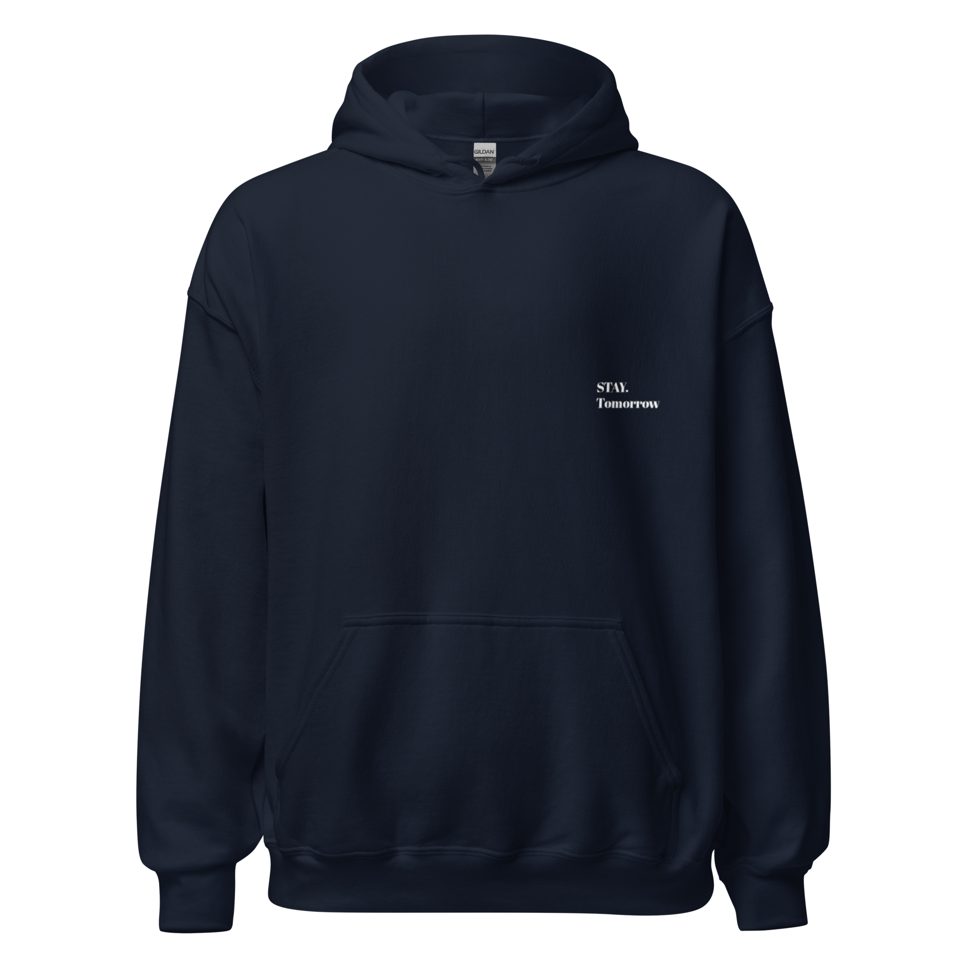 fiche produit stay tomorrow bleu face logo